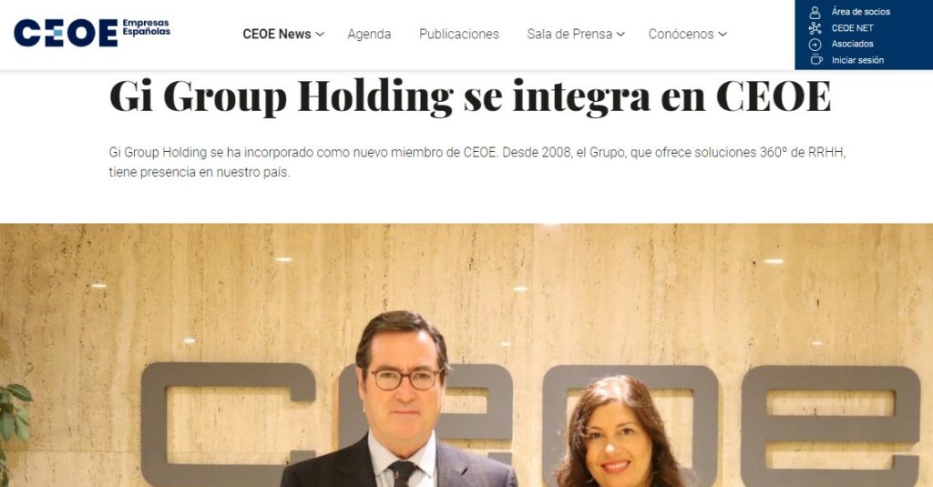 empresa asociada ceoe